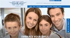 Desktop Screenshot of gkgortho.com